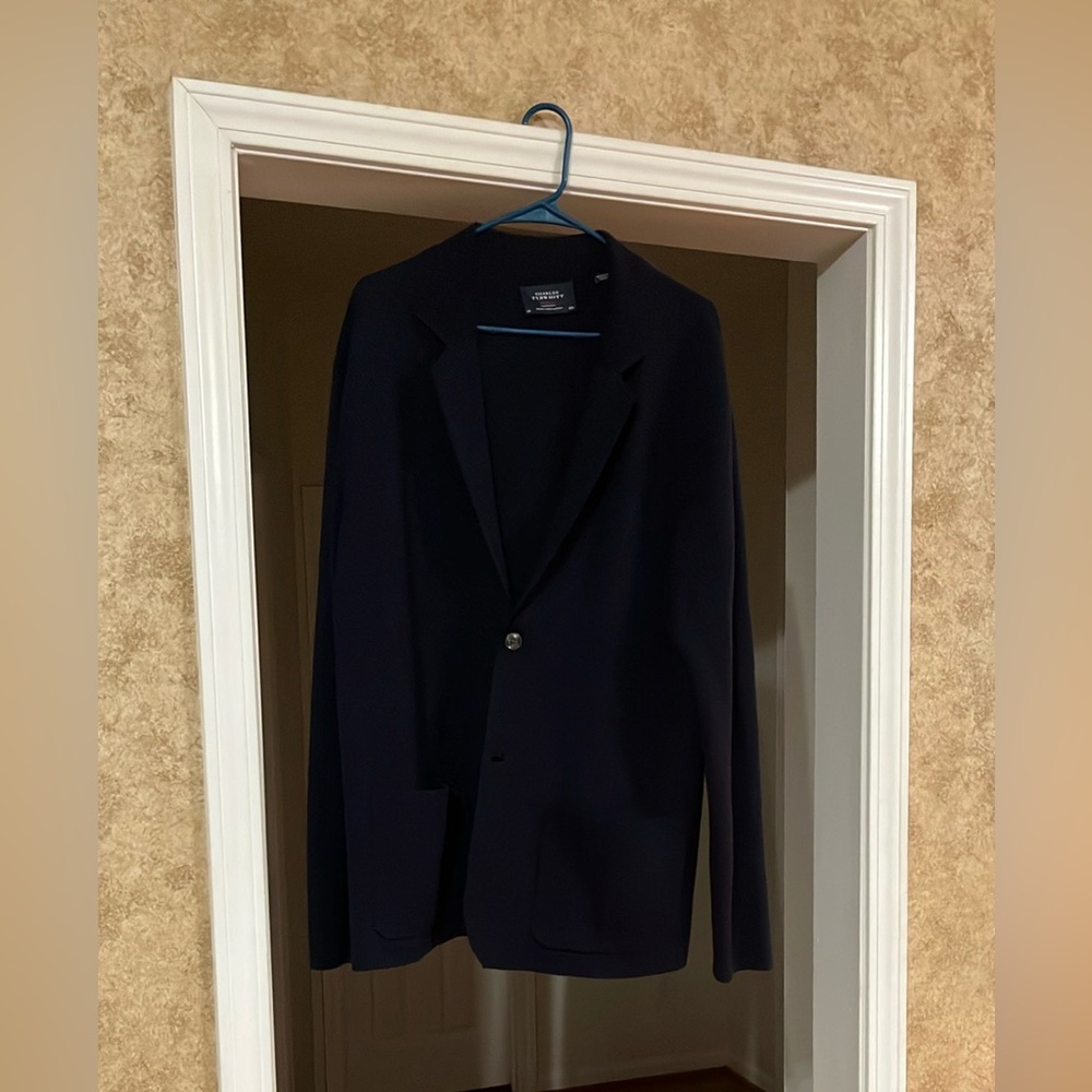 Charles TYRWHITT Men's Dark Navy sweater